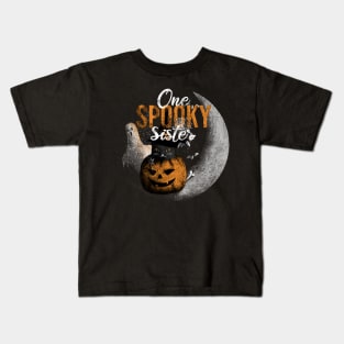 One Spooky Sister Kids T-Shirt